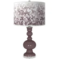 Poetry Plum Mosaic Apothecary Table Lamp