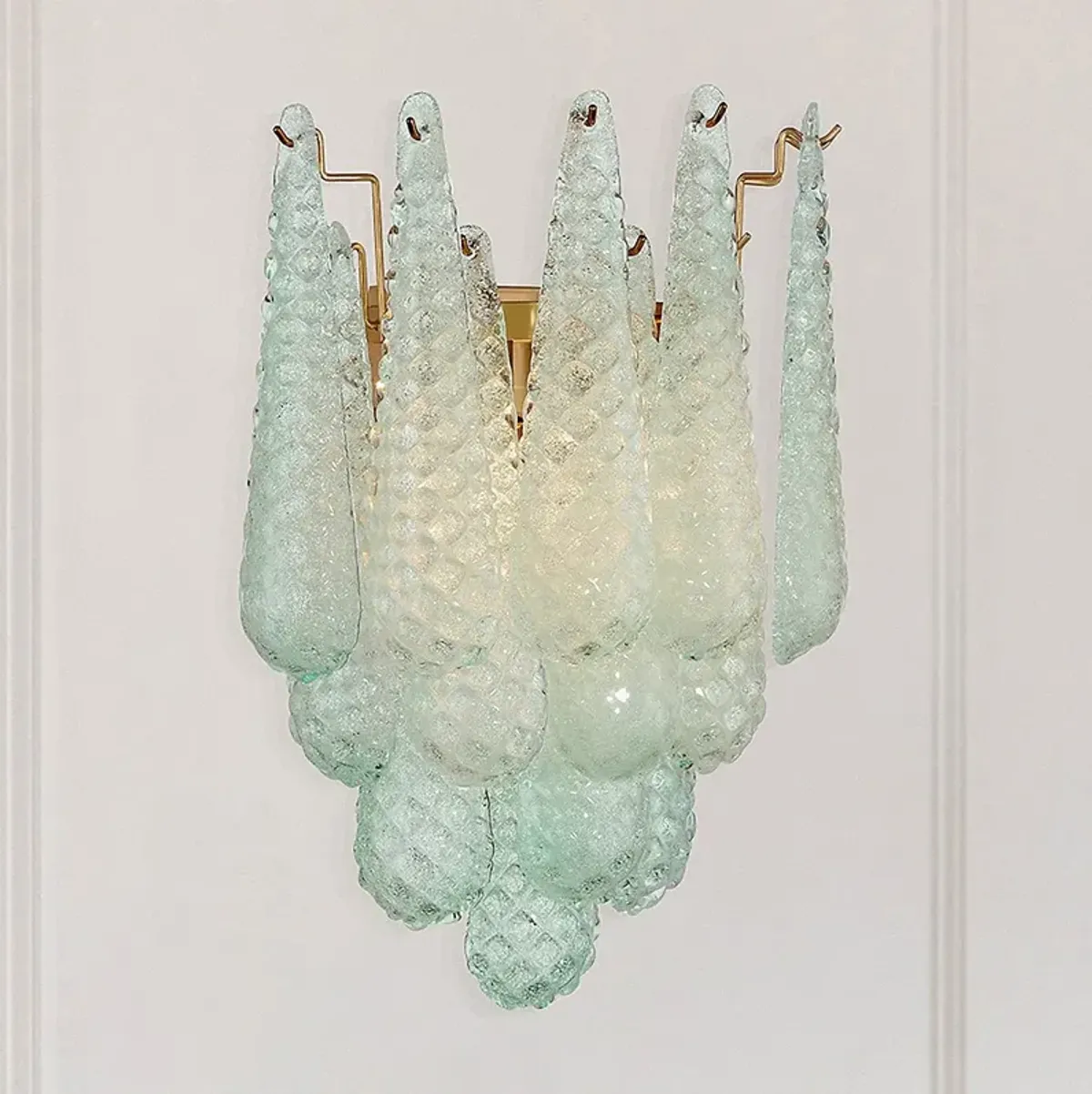 Ollie 2 Light Aged Brass Sconce