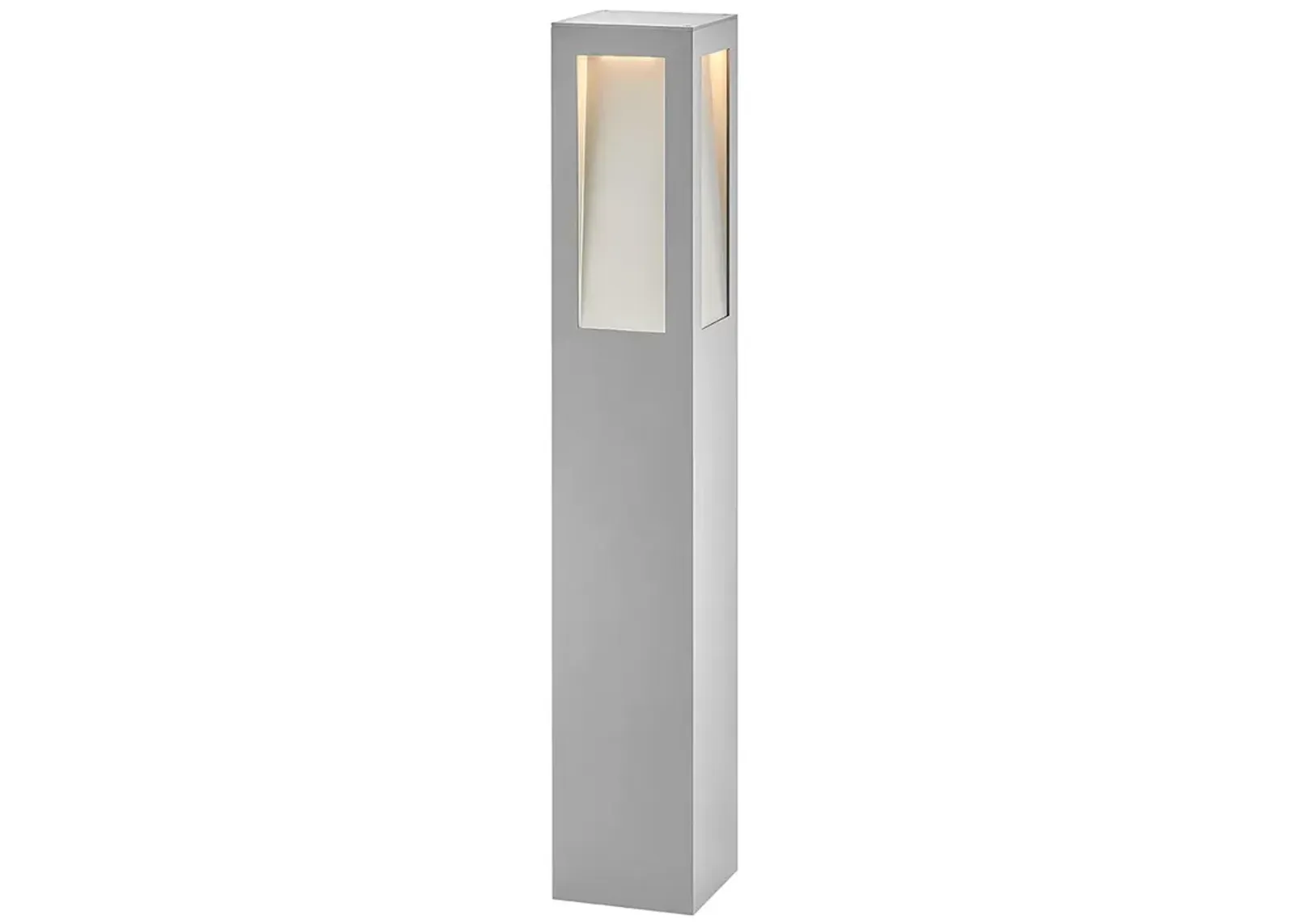 Hinkley Taper 36" High Silver Finish Landscape Bollard Path Light