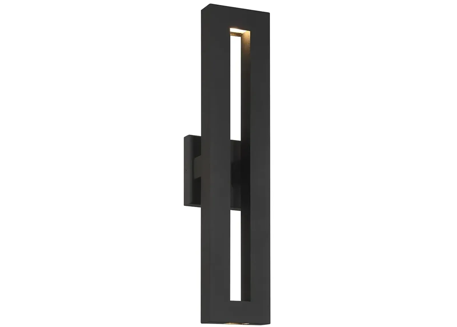 Great Outdoors Paddock 1-Light 5-in Black Outdoor Wall Mount with Shade