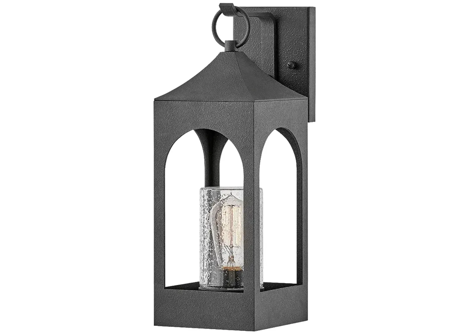 Hinkley Amina 17" High Distressed Zinc Outdoor Wall Light