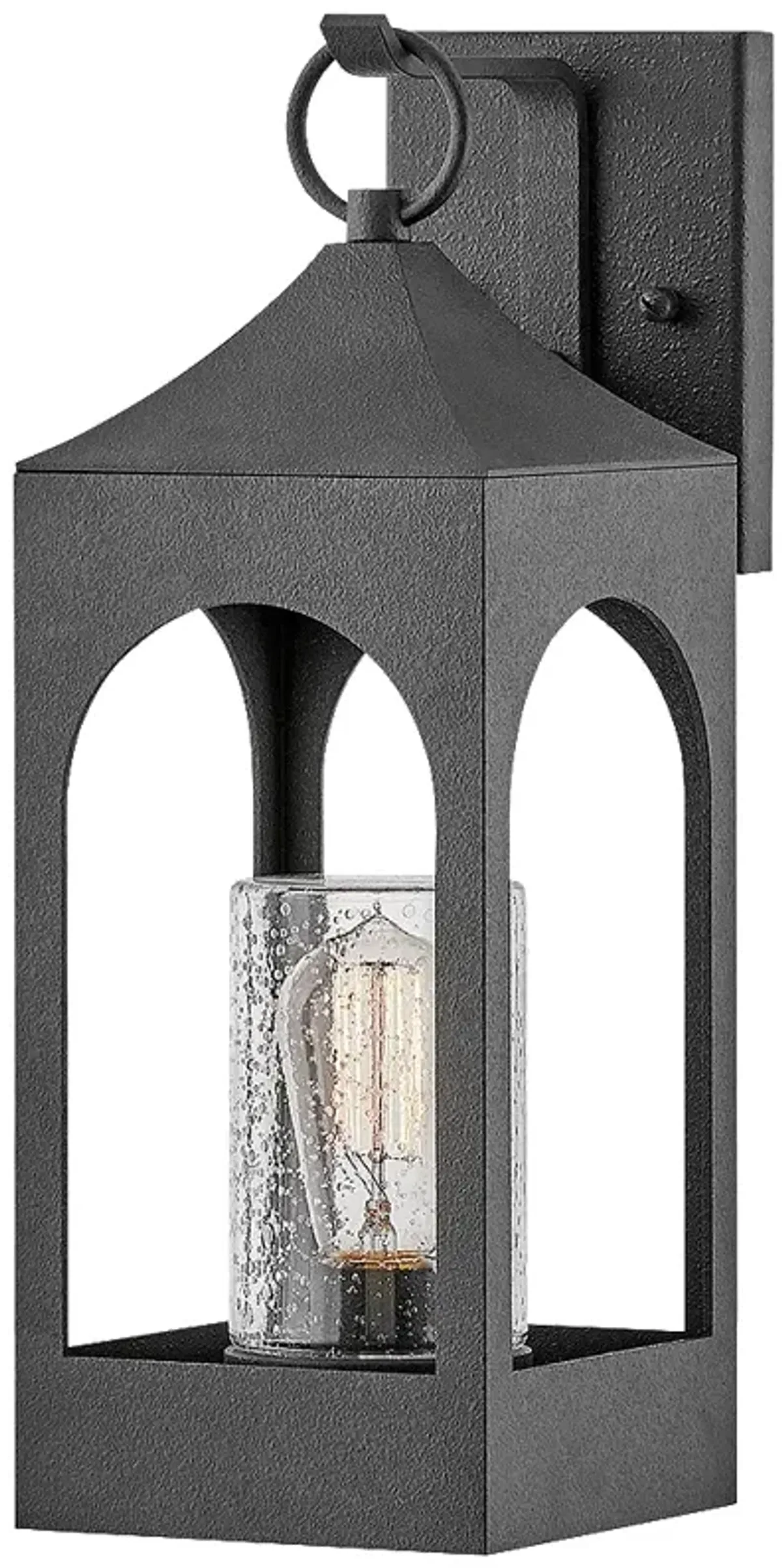 Hinkley Amina 17" High Distressed Zinc Outdoor Wall Light