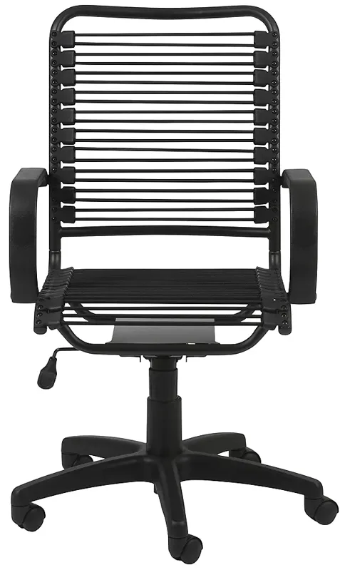 Bradley Black Bungie Graphite Office Chair