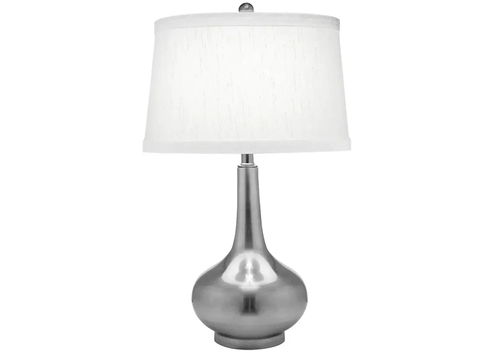 Stiffel 27" Antique Nickel Genie Bottle Modern Table Lamp