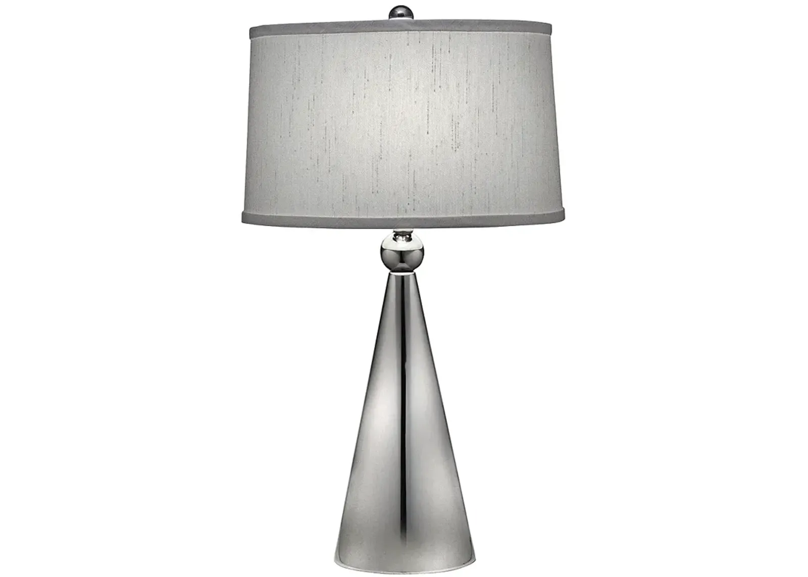 Stiffel Lighting 27" Polished Nickel Modern Table Lamp