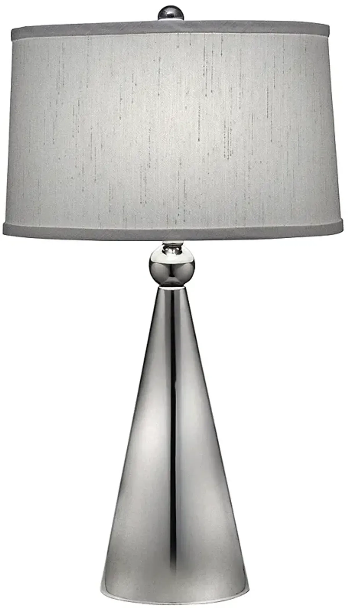 Stiffel Lighting 27" Polished Nickel Modern Table Lamp