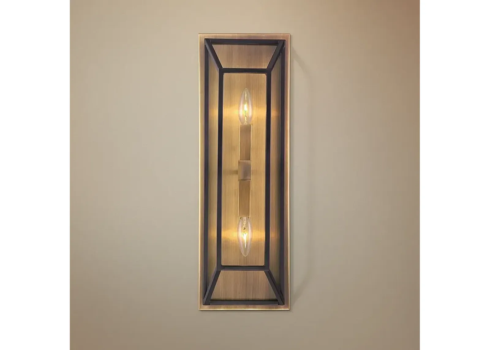 Hinkley Fulton 22 1/2" High Bronze 2-Light Wall Sconce