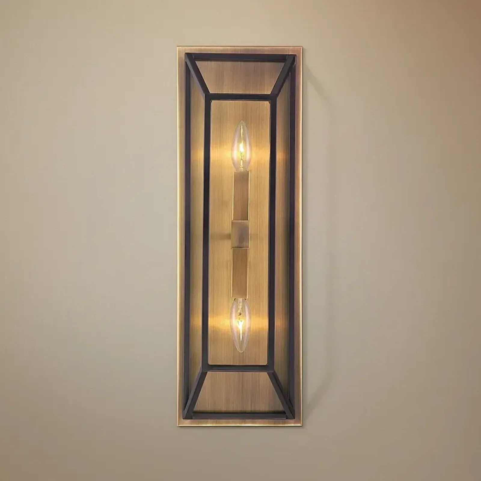 Hinkley Fulton 22 1/2" High Bronze 2-Light Wall Sconce