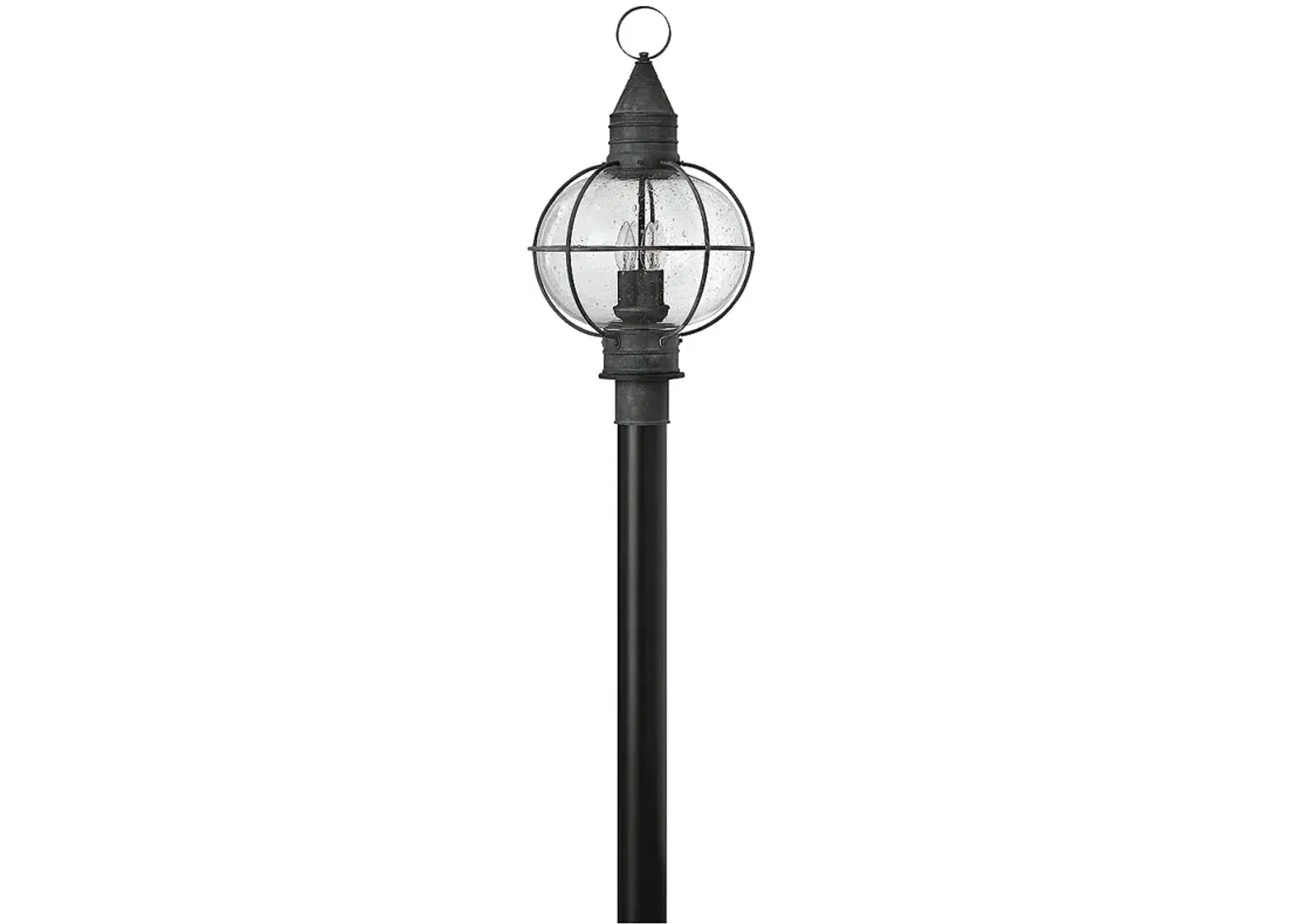 Hinkley Cape Cod 23 3/4" High Aged Zinc Outdoor Post Light