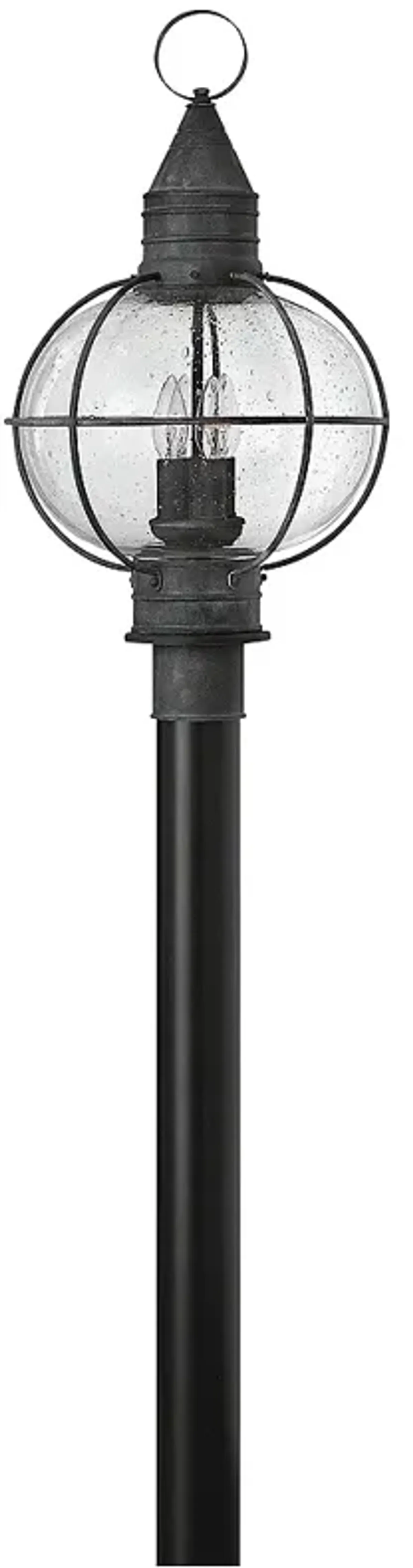 Hinkley Cape Cod 23 3/4" High Aged Zinc Outdoor Post Light