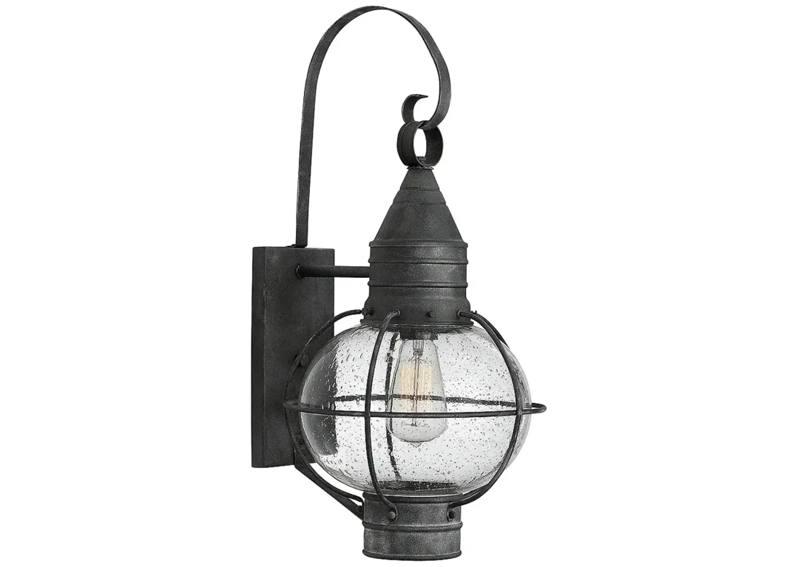 Hinkley Cape Cod 23 1/4" High Aged Zinc Outdoor Wall Light