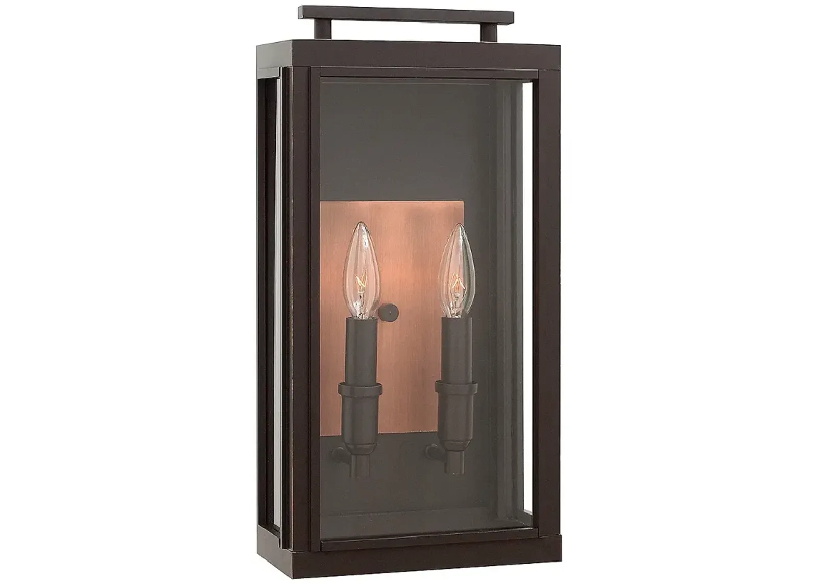 Hinkley Sutcliffe 17" High Oil Rubbed Bronze Outdoor Wall Light