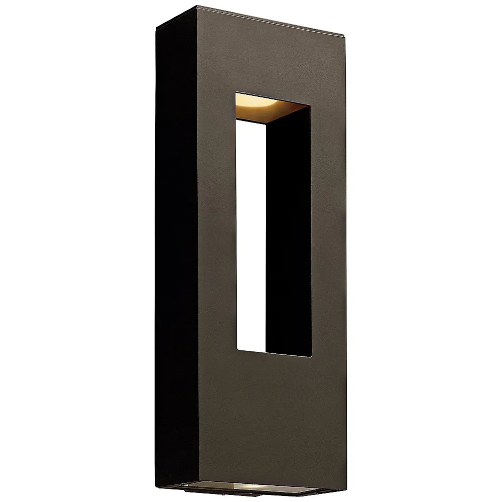 Atlantis 24"H Bronze ADA Integrated LED Outdoor Wall Light