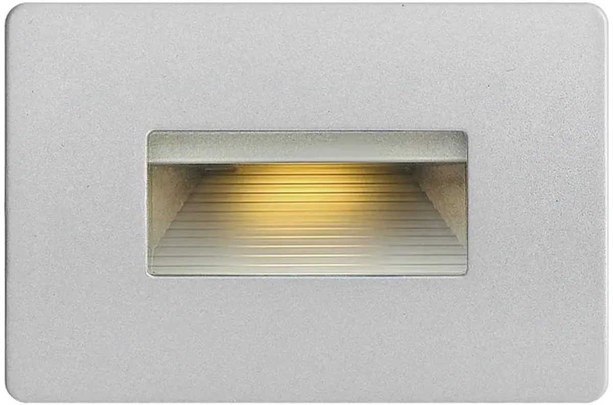 Hinkley Luna 4 1/2" Wide Titanium LED Step Light