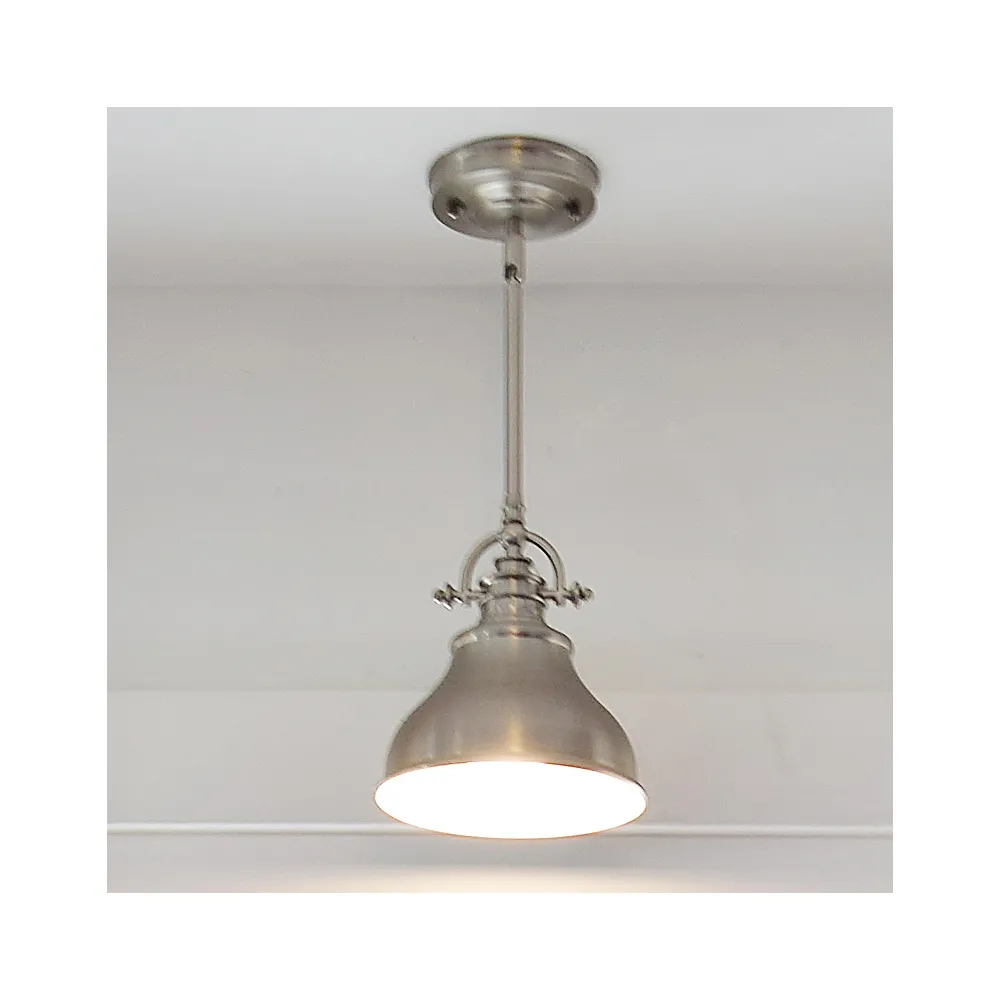 Emery 1 Light Mini Pendant Brushed Nickel