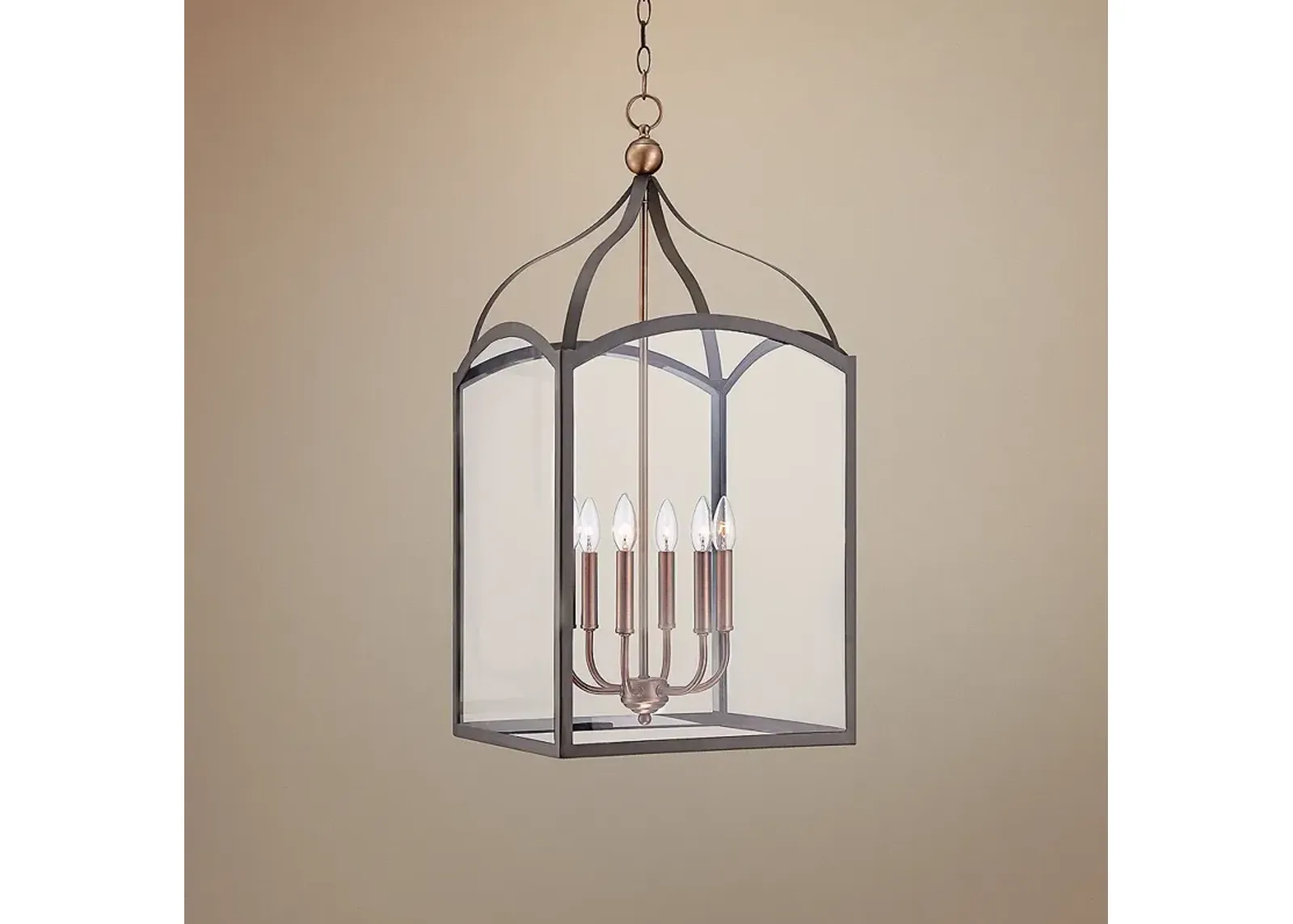 Hinkley Clarendon 16" Wide Bronze Pendant Light