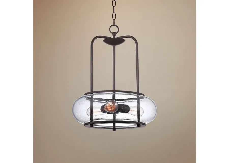 Quoizel Trilogy 16" Wide Old Bronze Pendant