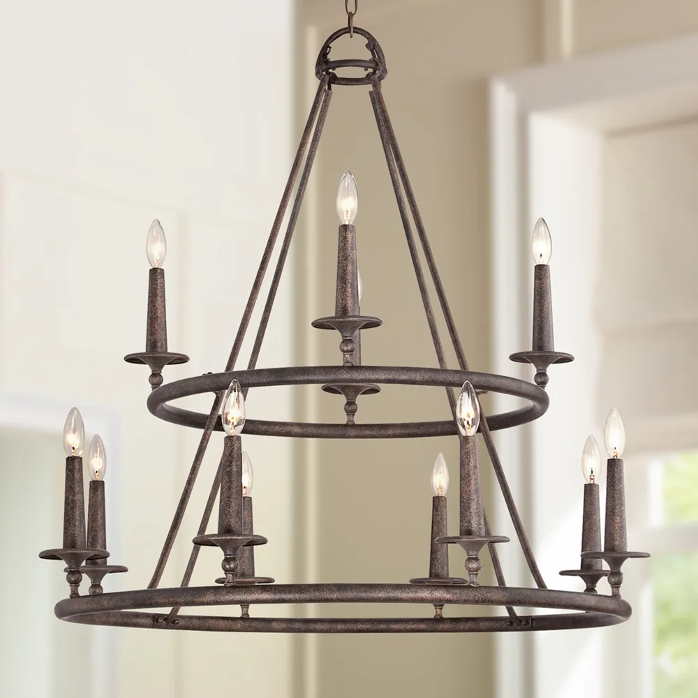 Quoizel Voyager 36" Wide Malaga Chandelier