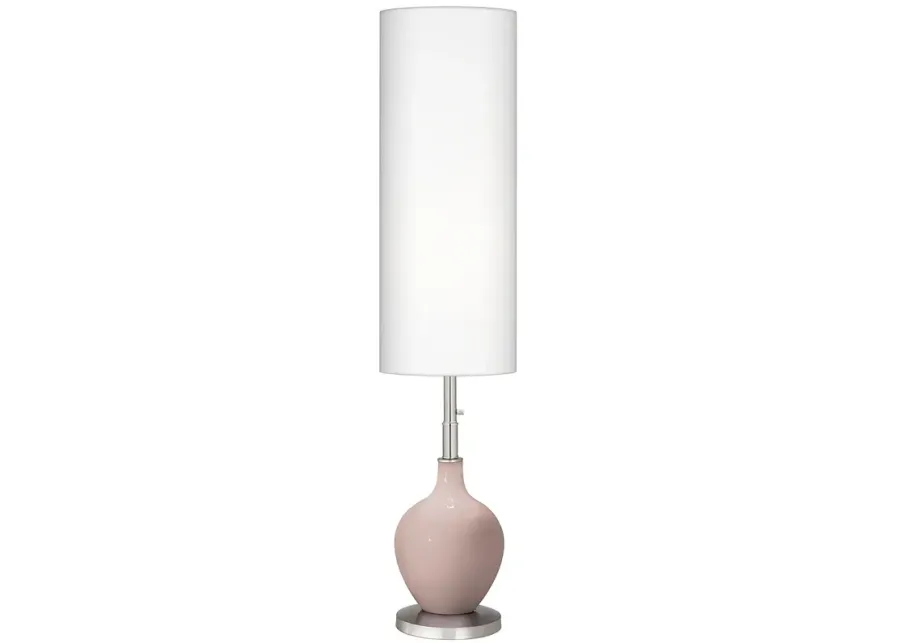 Color Plus Ovo 60" High Glamour Pink Floor Lamp