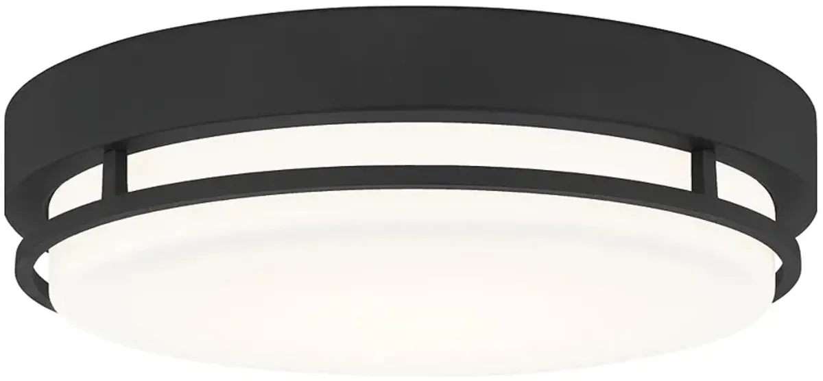 Hale Integrated LED Earth Black Flush Mount