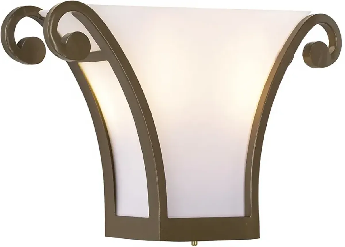 Luxor 16" High Egyptian Gold Wall Sconce