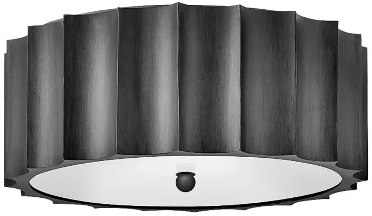 Hinkley- Gia Large Flush Mount- 24"  Brushed Graphite