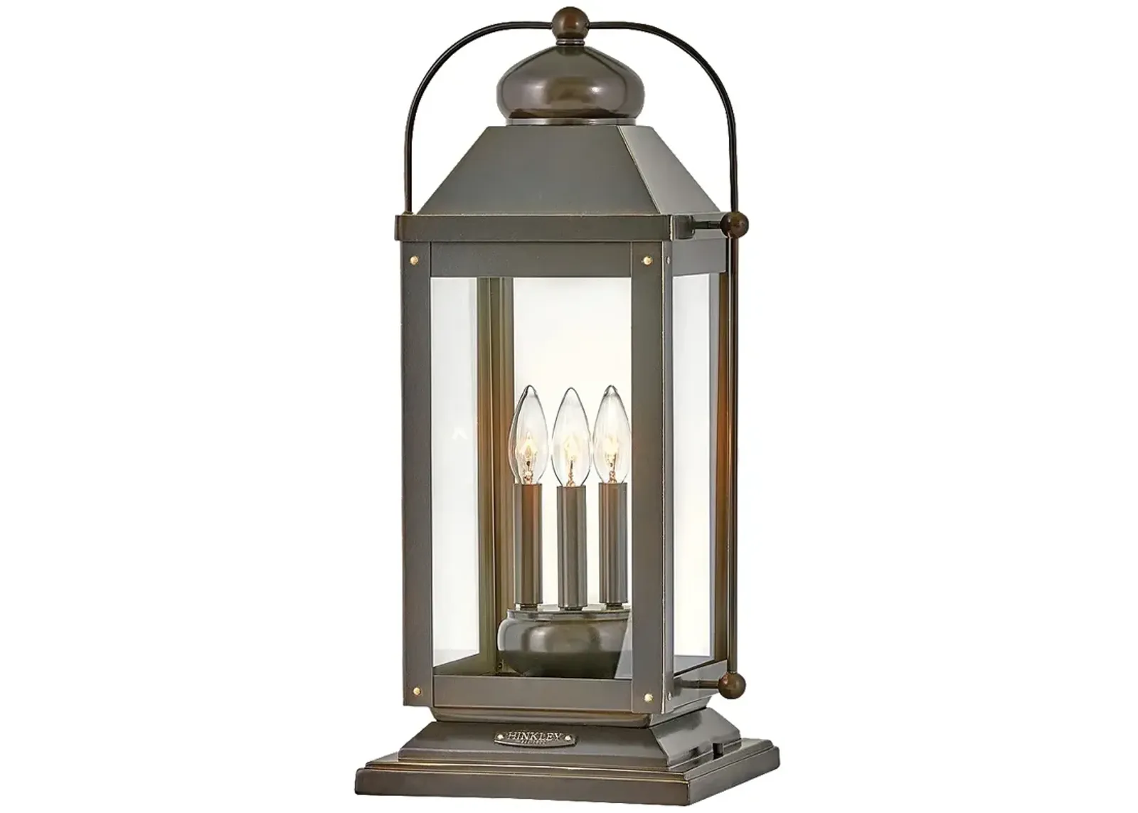 Anchorage 23 1/2" High Light Oiled Bronze Outdoor Post Light