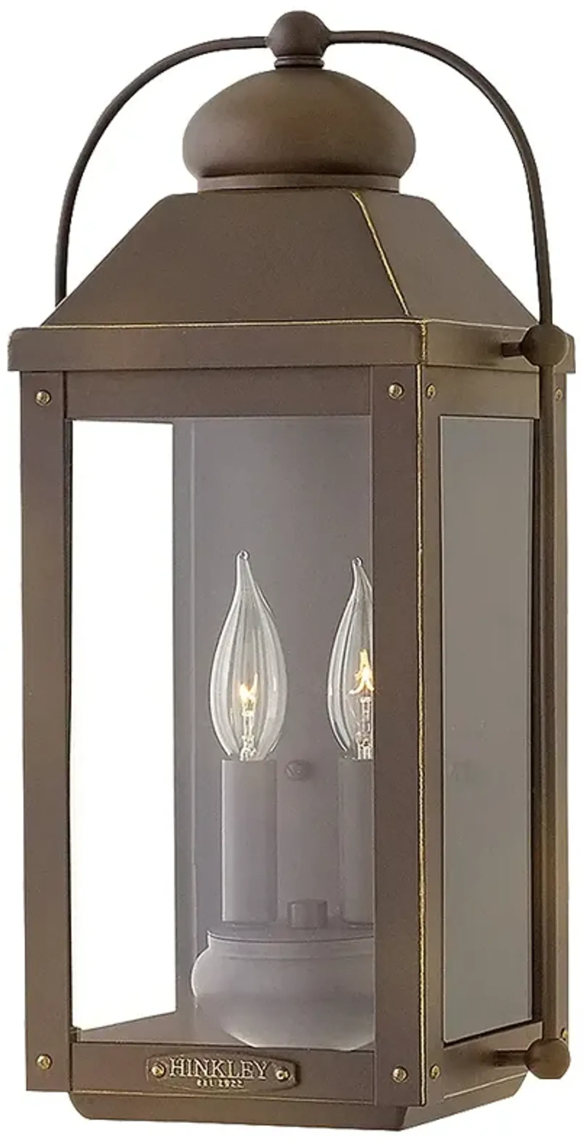 Anchorage 17 3/4" High Light Oiled Bronze Outdoor Post Light