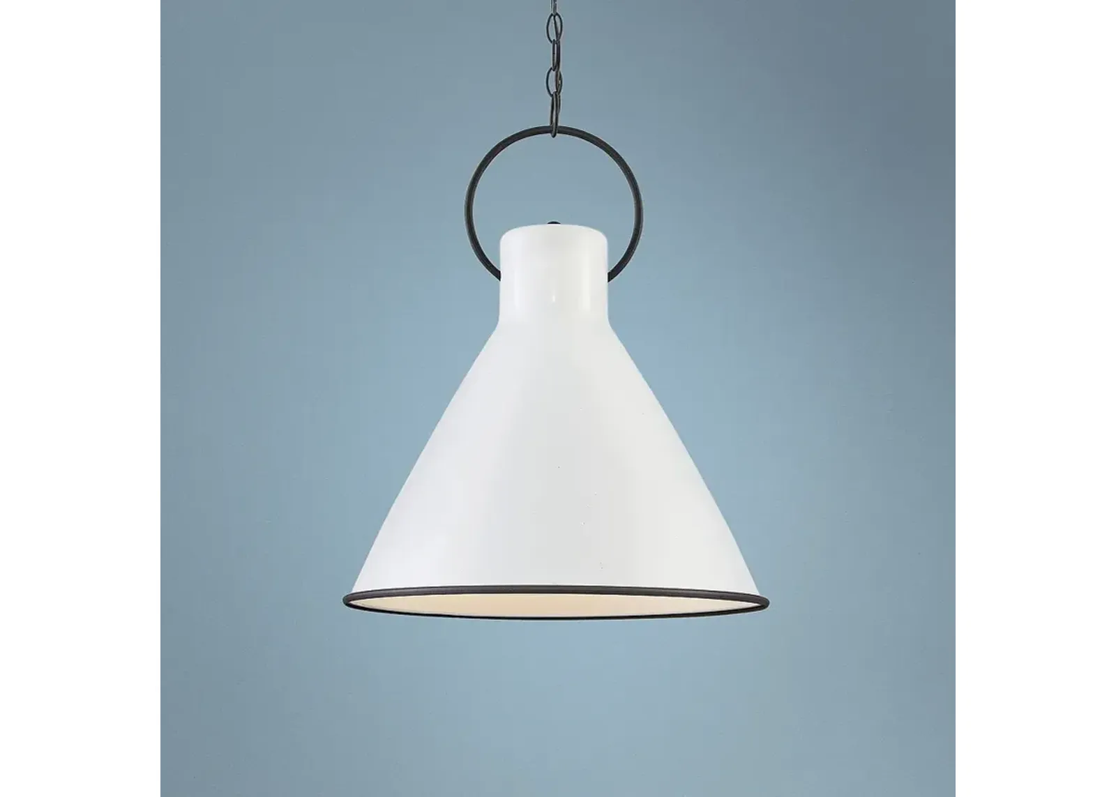 Hinkley Winnie 18" Wide Polished White Pendant Light