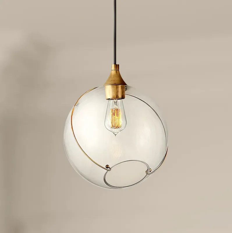 Hinkley Skye 10 3/4" Wide Heritage Brass Mini Pendant Light