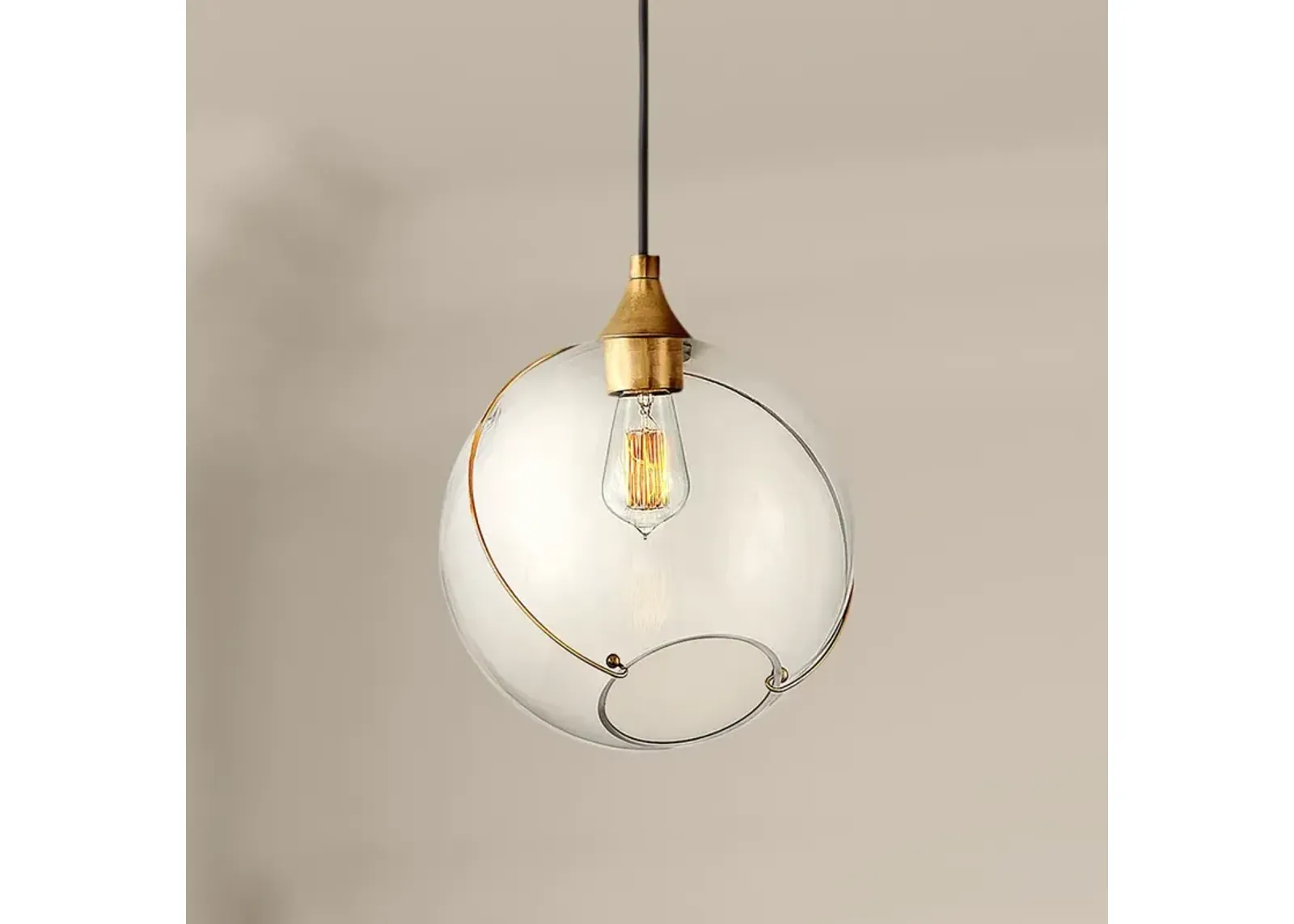 Hinkley Skye 10 3/4" Wide Heritage Brass Mini Pendant Light