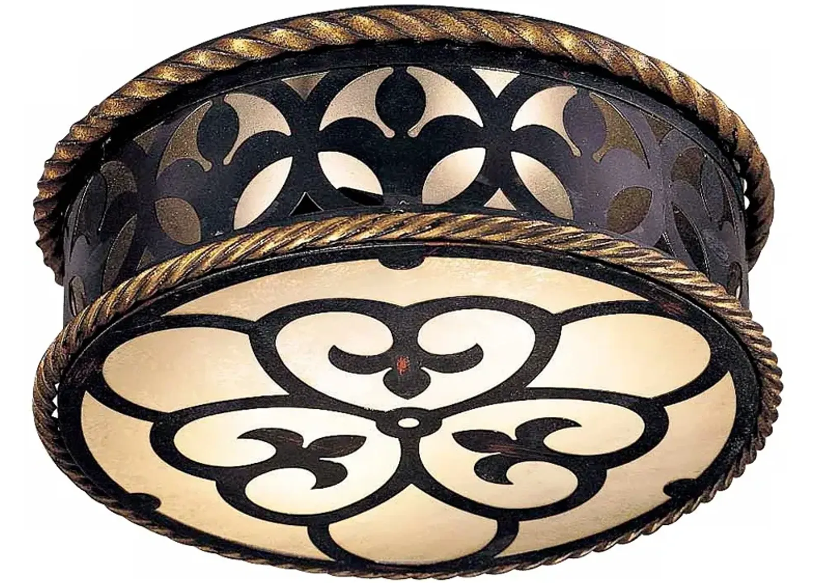 Metropolitan Montparnasse Black 15 1/2" Wide Ceiling Light