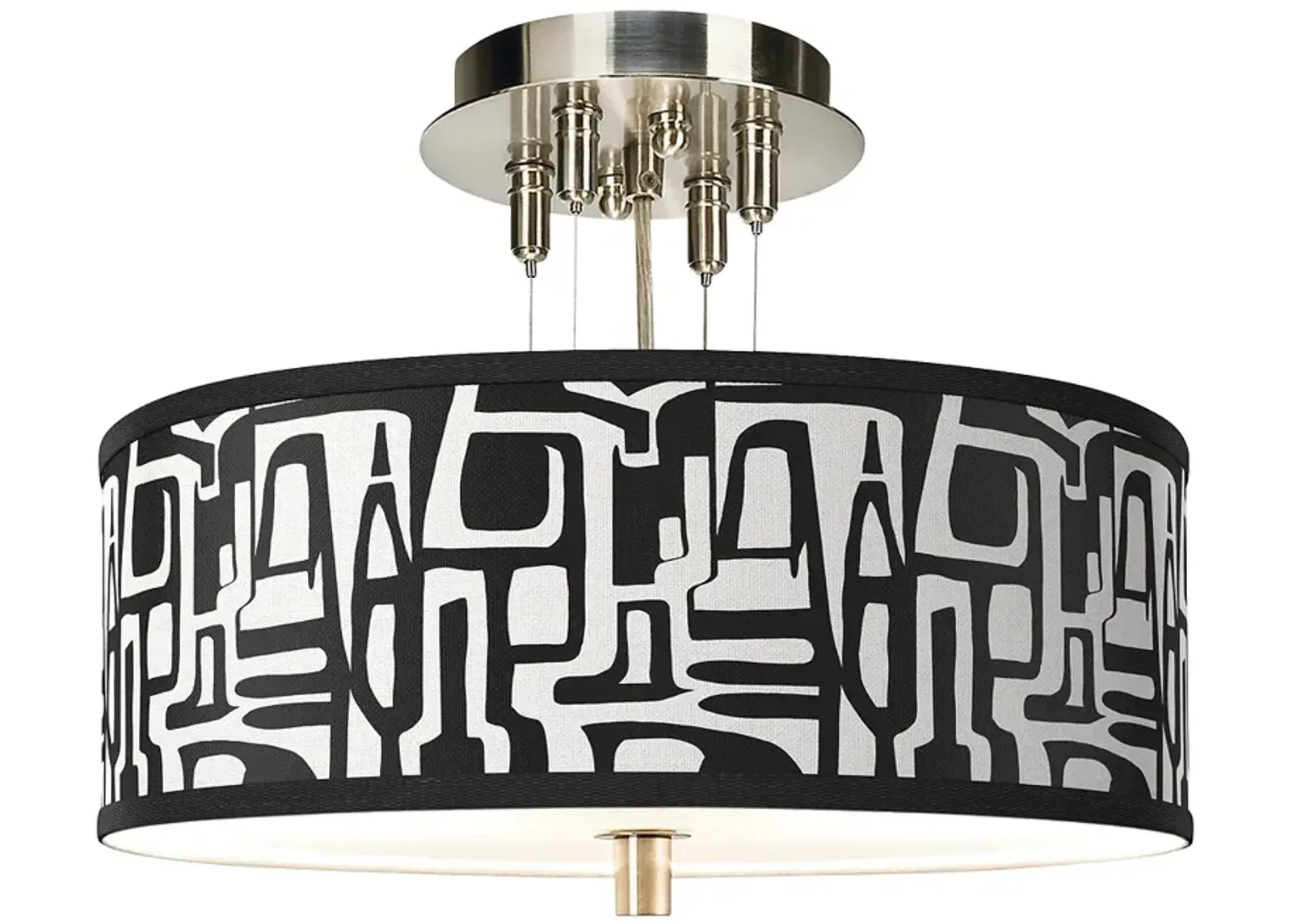 Tempo Giclee 14" Wide Ceiling Light