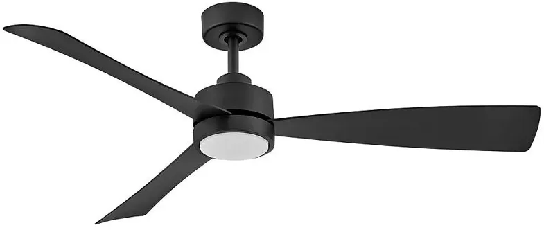 56" Hinkley Iver Matte Black LED Smart Ceiling Fan