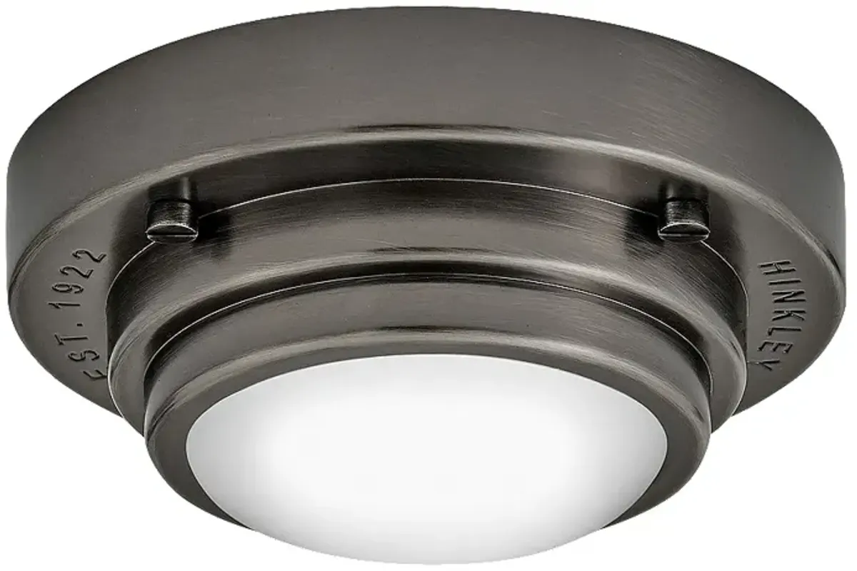 Hinkley- Porte Extra Small Flush Mount or Sconce- 5.5" Black Oxide