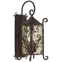Casa Seville 23 3/4" High Iron Scroll Traditional Wall Sconce