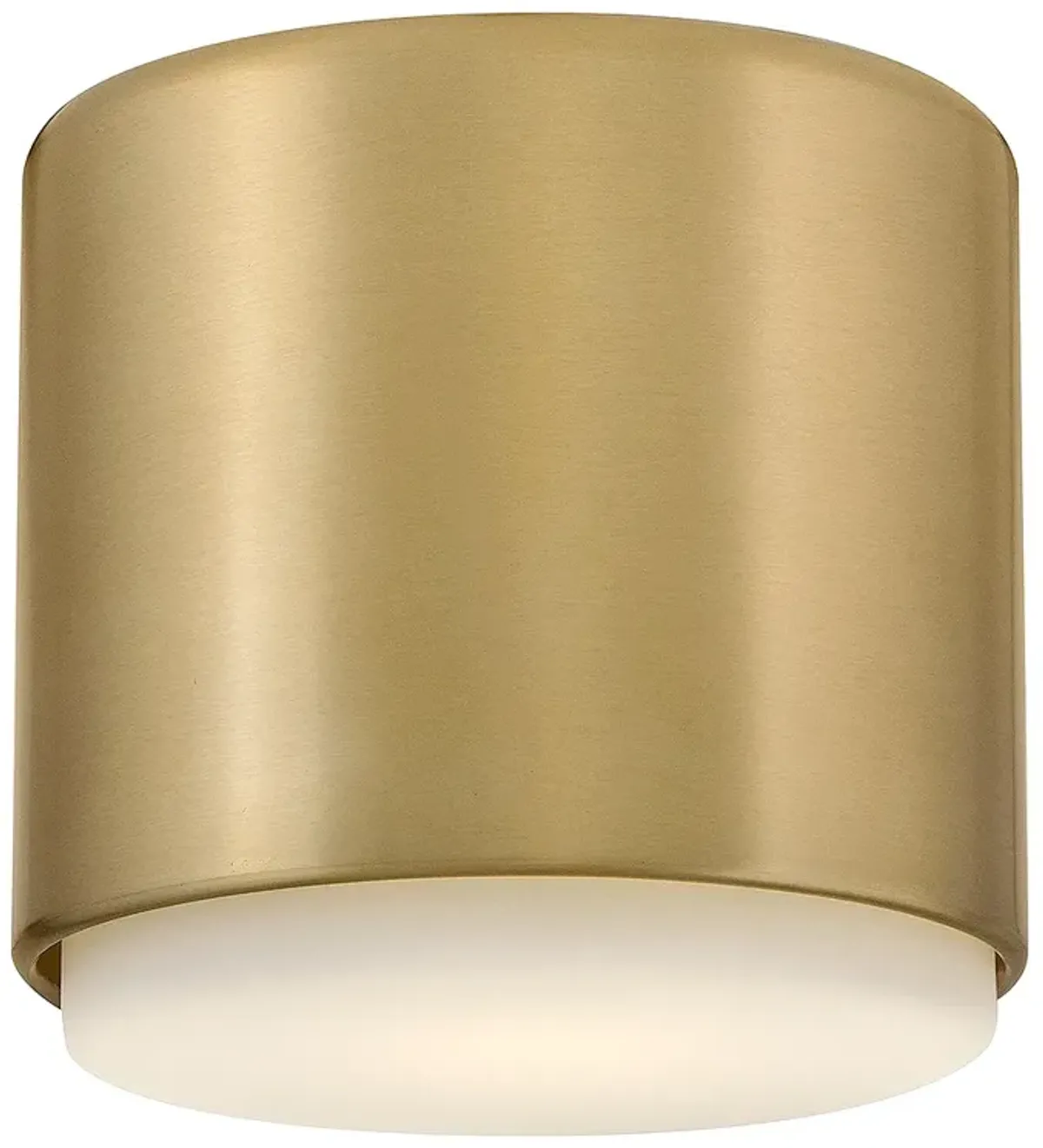 Hinkley Cedric 5 1/4" Wide Lacquered Brass Ceiling Light