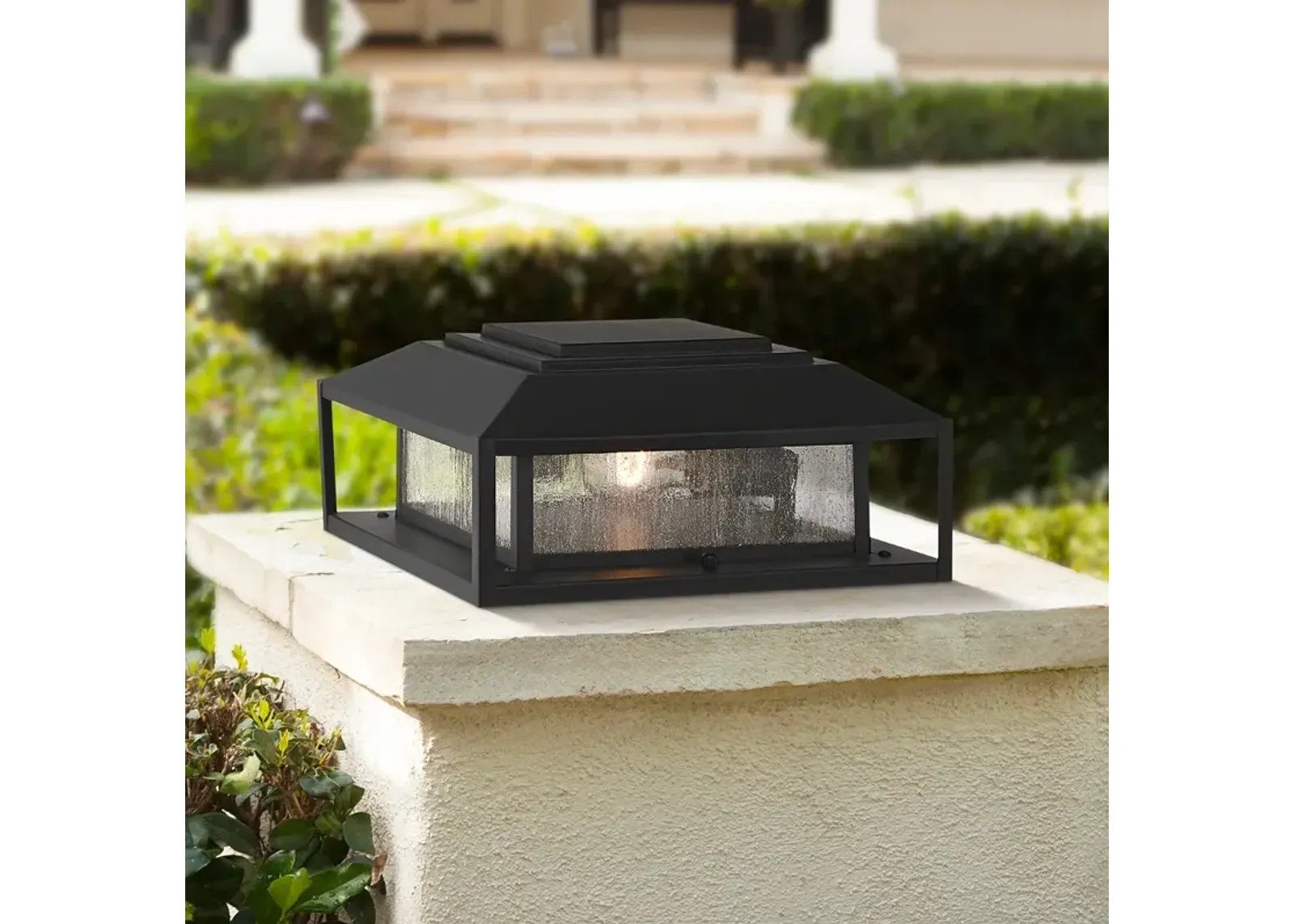 Gregor 6" High Black Outdoor Light