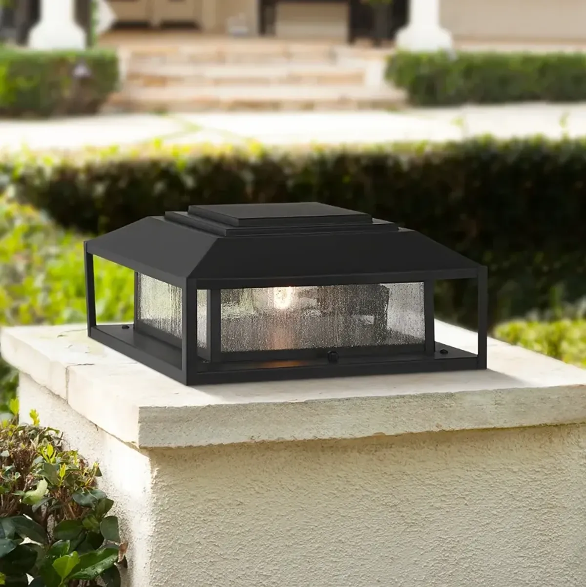 Gregor 6" High Black Outdoor Light