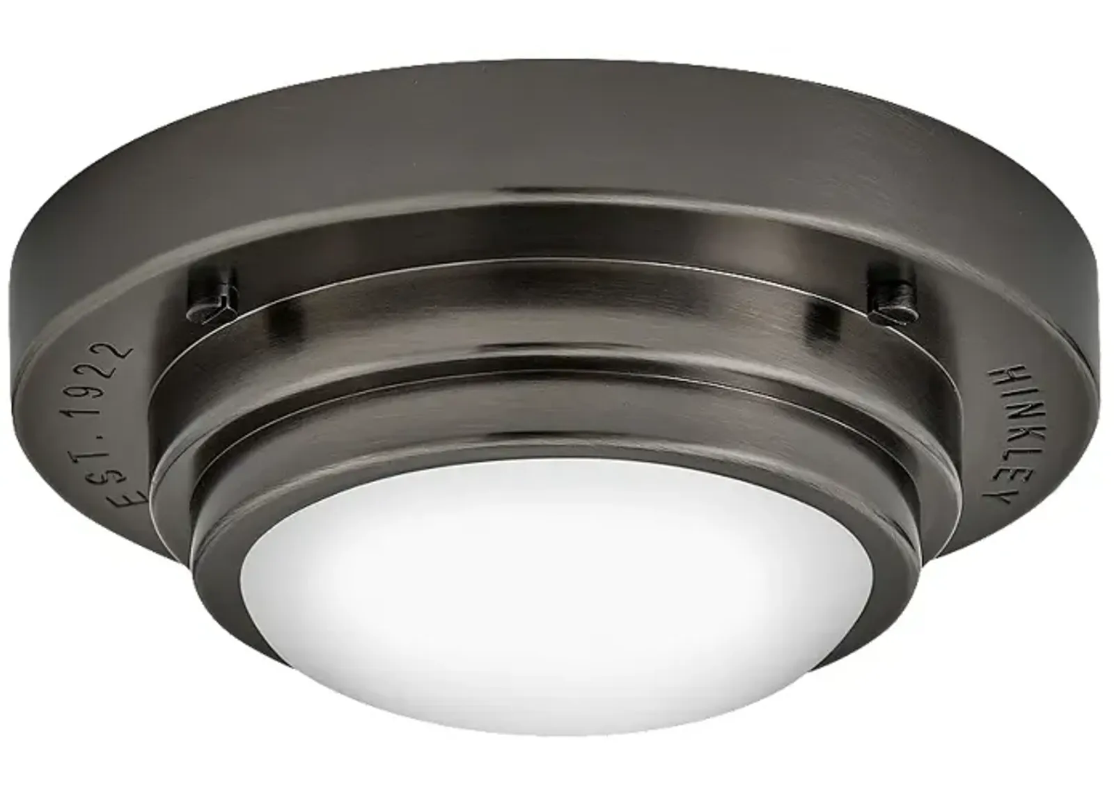 Hinkley- Porte Small Flush Mount or Sconce- 7" Black Oxide