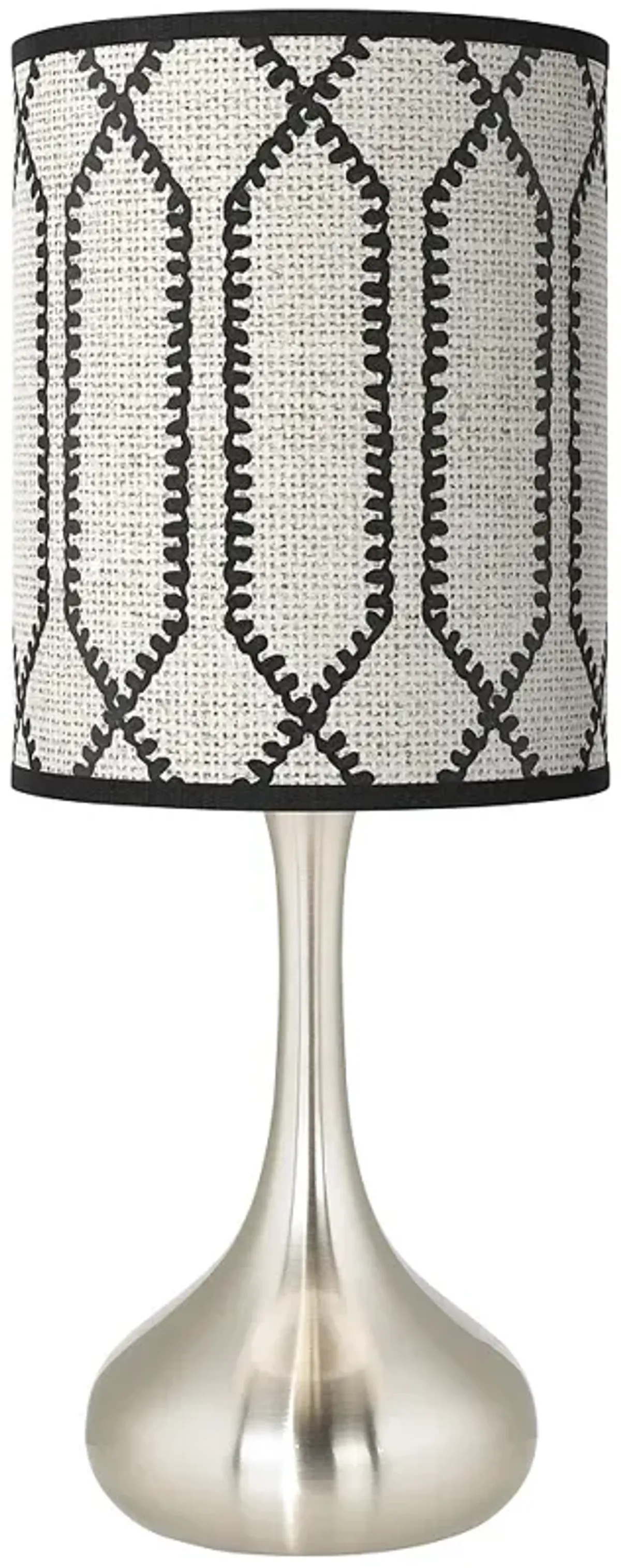 Rustic Chic Giclee Modern Droplet Table Lamp