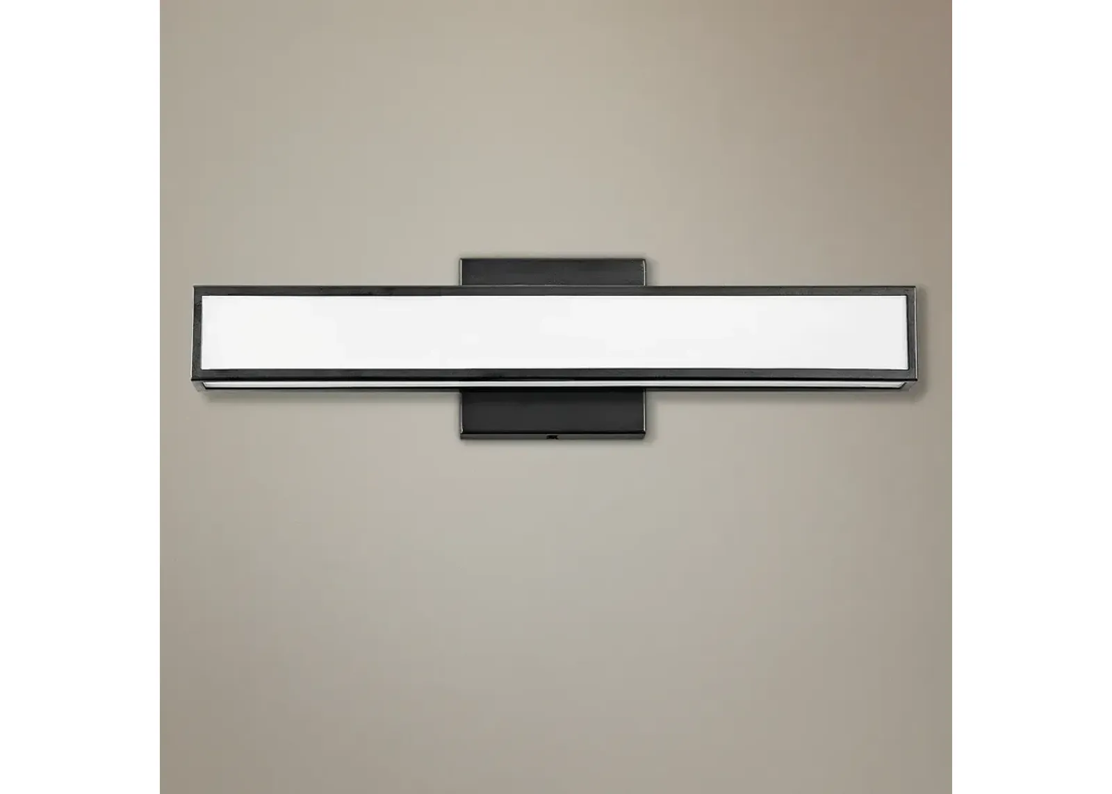 Hinkley Alto 18" Wide Modern Black and White Linear LED Bath Light