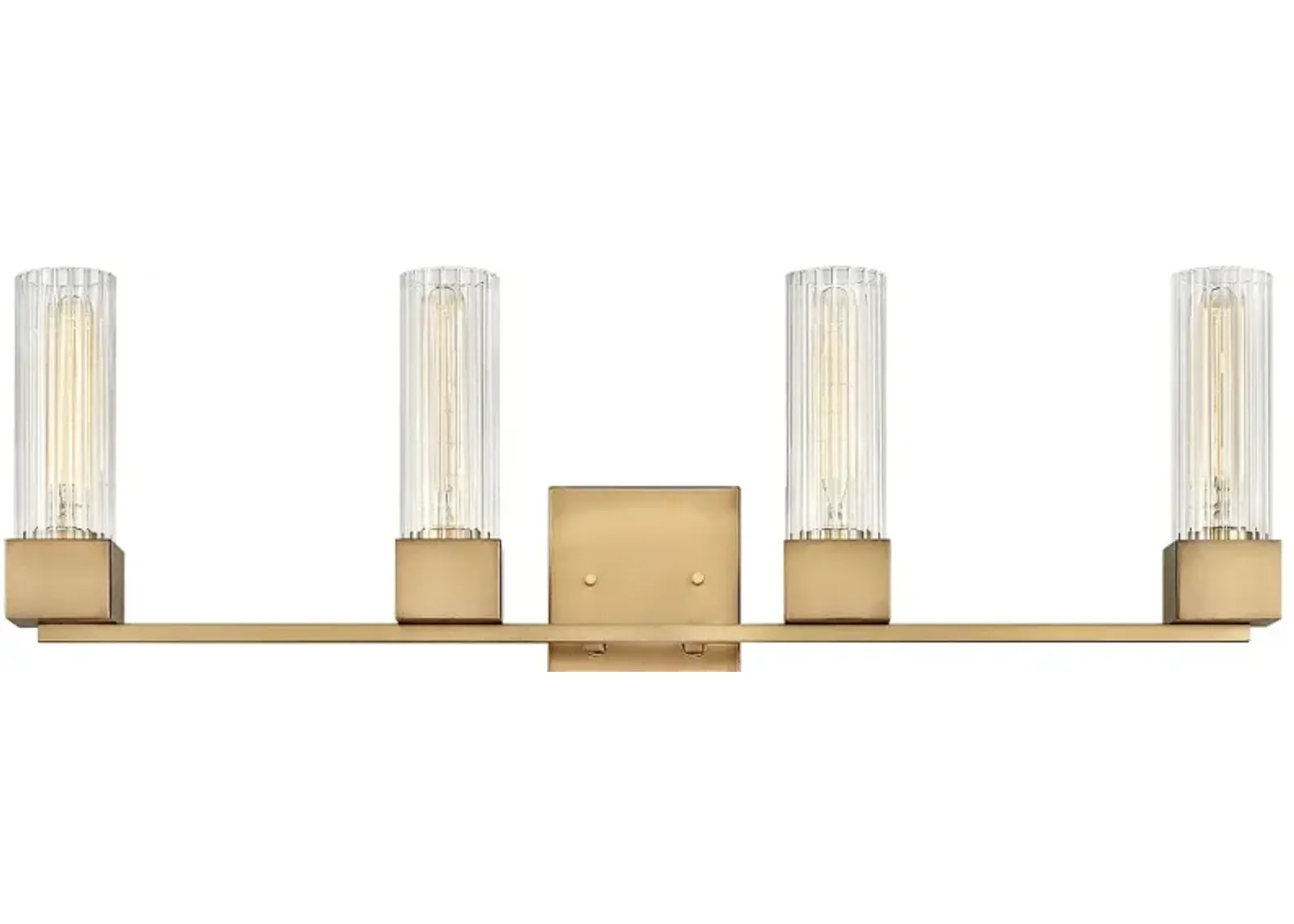 Hinkley Xander 32" Wide Heritage Brass 4-Light Bath Light