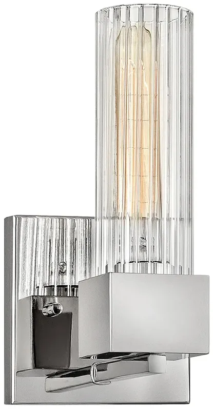 Hinkley Xander 10" High Polished Nickel Wall Sconce