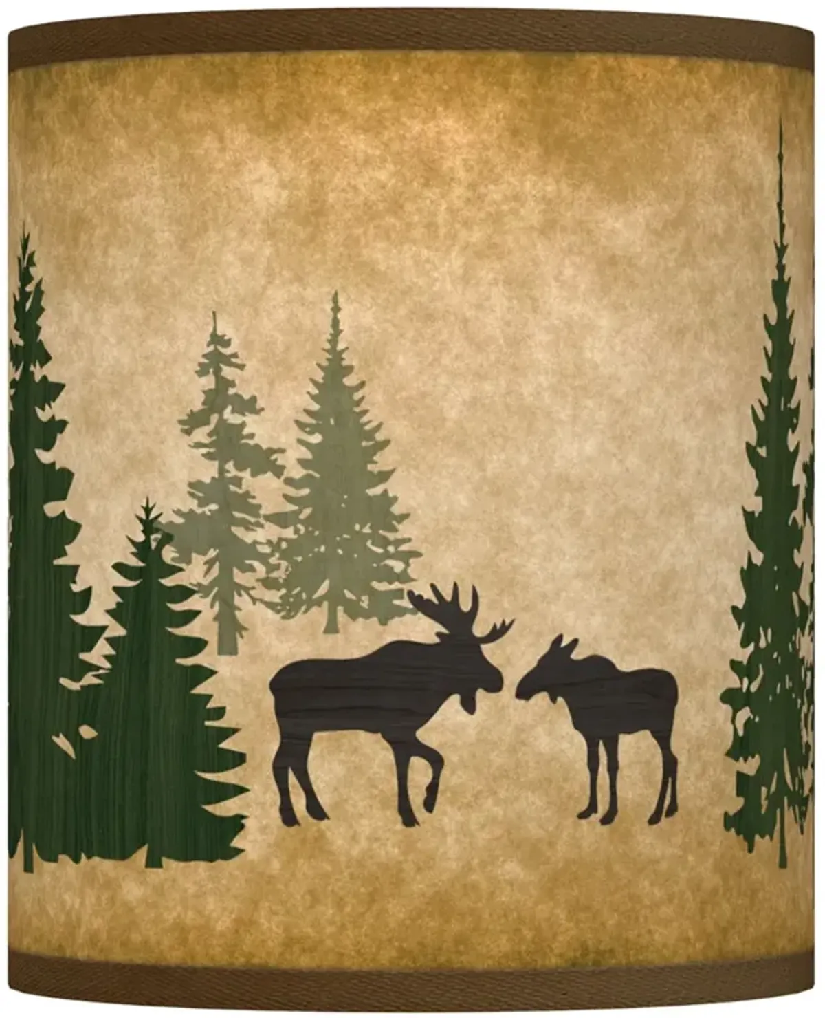 Moose Lodge Giclee Shade 10x10x12 (Spider)