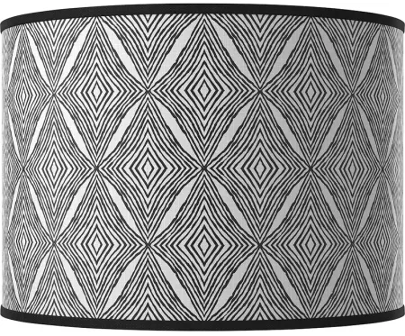 Moroccan Diamonds II Giclee Drum Lamp Shade 15.5x15.5x11 (Spider)