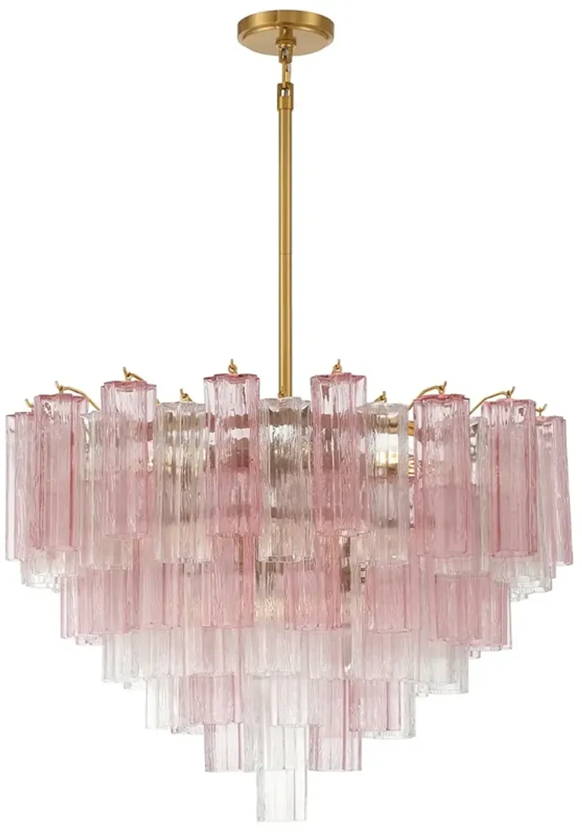 Addis 16 Light Aged Brass Chandelier