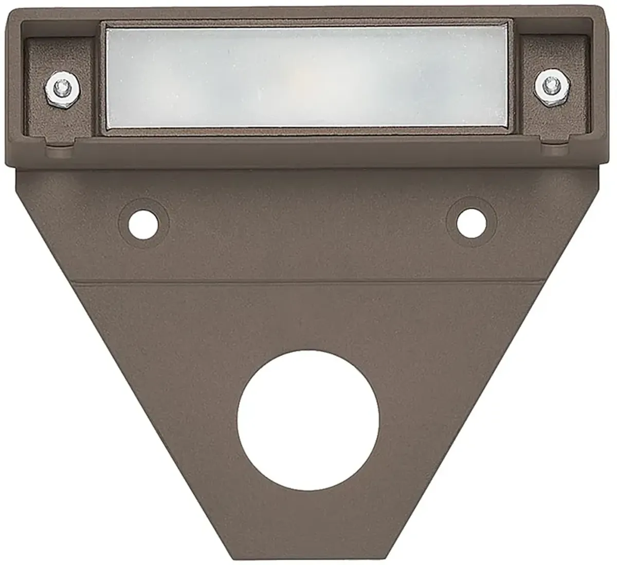 Nuvi 3 3/4" Wide Bronze LED Deck Lights Set of 10