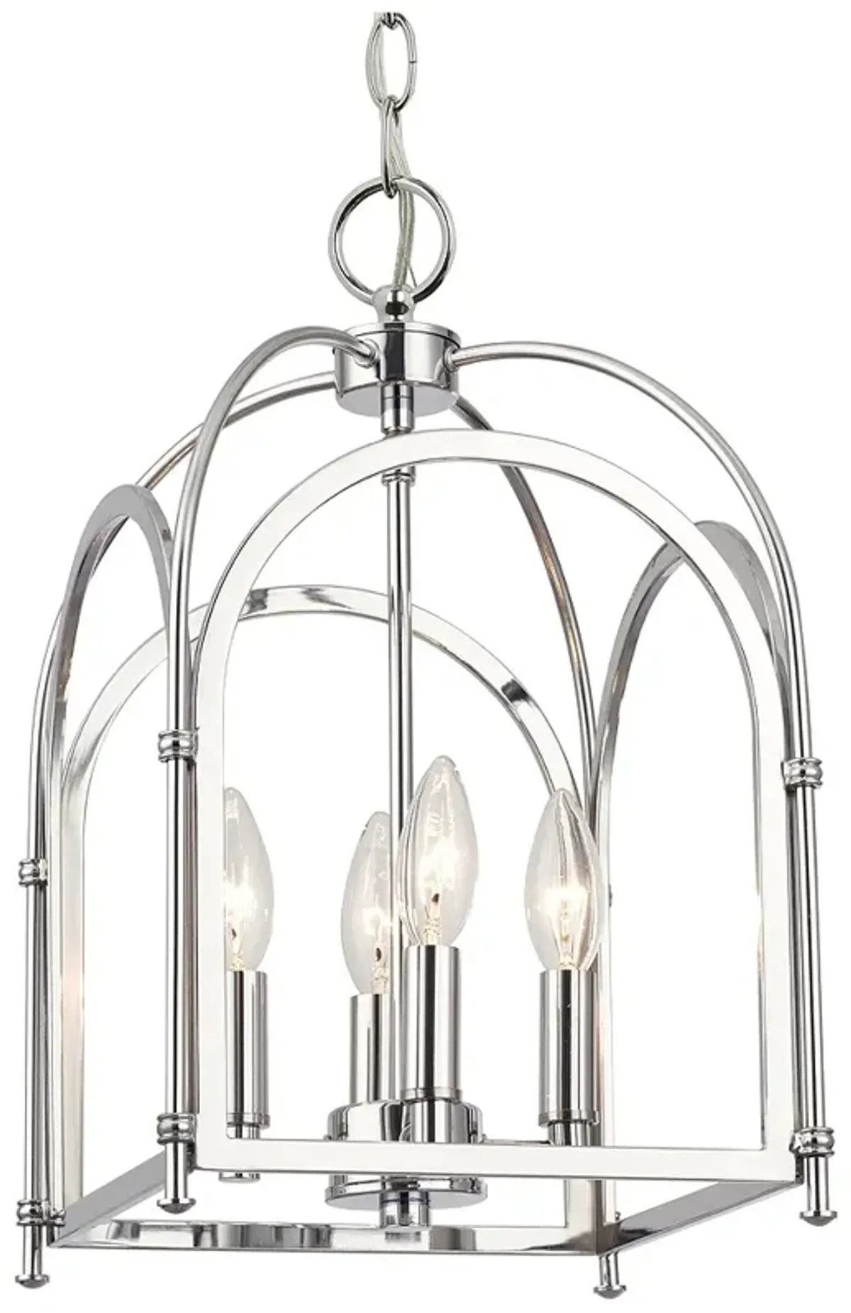 Kai 4 Light Polished Chrome Pendant