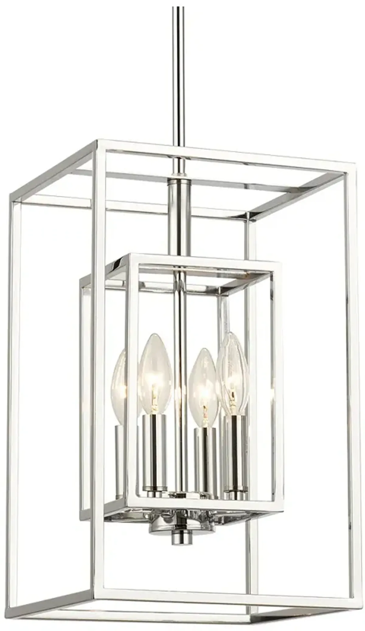 Kai 4 Light Polished Chrome Pendant